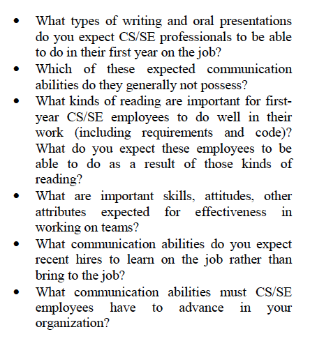 questions to ask employers